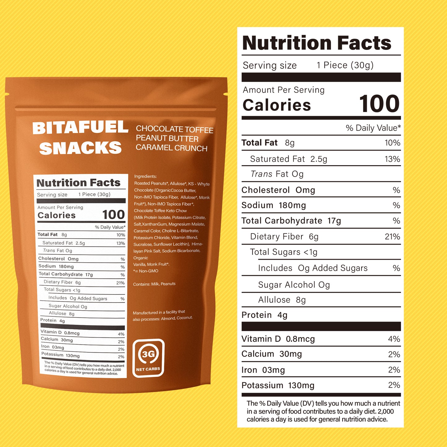 Bitafuel Chocolate Toffee